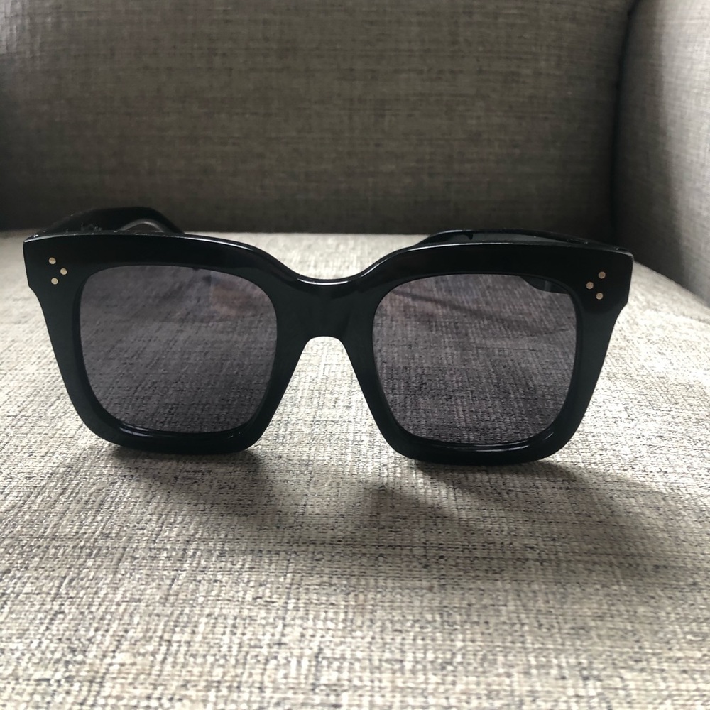 CELINE: CAT EYE SUNGLASSES IN ACETATE